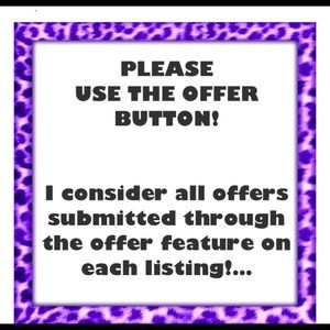 Please make me an offer 😇